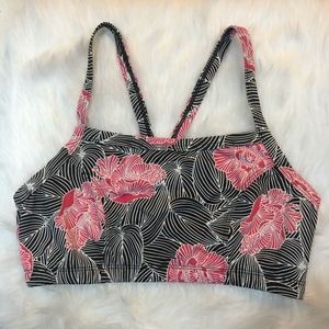 Floral Swim & Sport Top